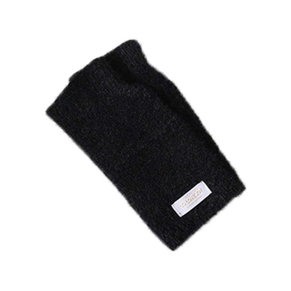 

Экран Вождение Велоспорт Зимняя Тренировка Женские Митенки Искусственная Норка Запястье Рукав Грелка Пальцы Открыты Перчатки чёрный