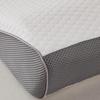 Mid Concave Butterfly Shaped Latex Cervical Pillow Double Support Neck Pillow Scientific Partition Traction Pillow Pillowcase Can Be Disassembled