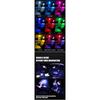 1PCS LED Touch Light Mini Wireless RGB Atmosphere Light USB Charging Auto Roof Ceiling Reading Lamp Car Interior Lighting 5V