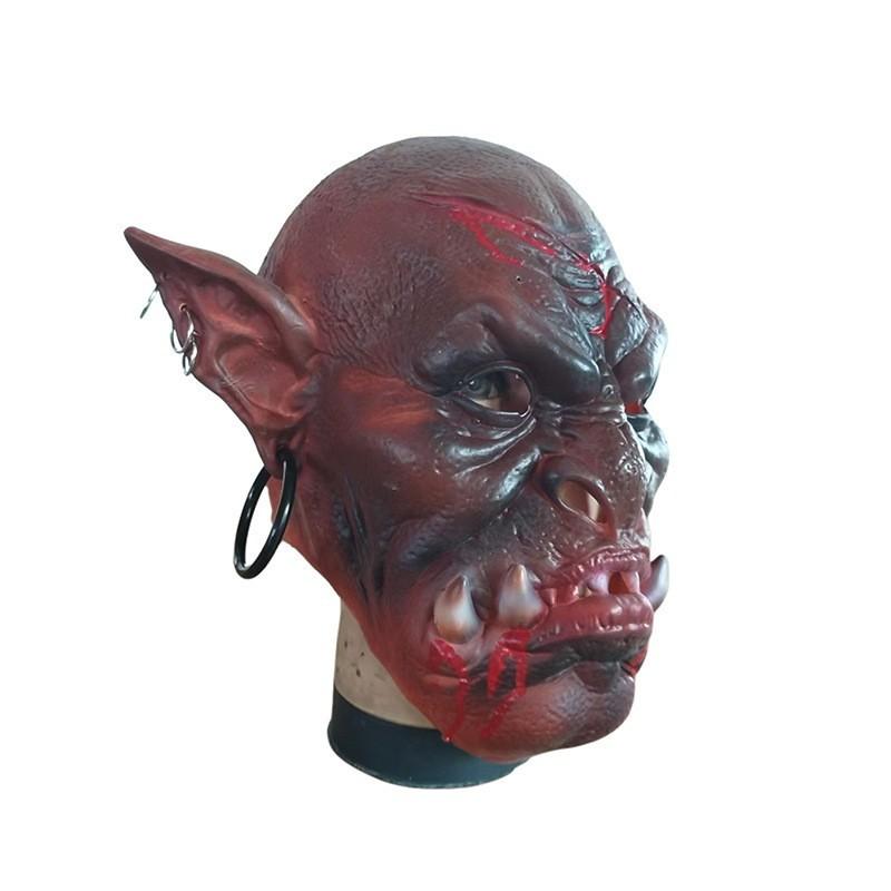 Halloween Demon Latex Mask For Cosplay And Party Costumes