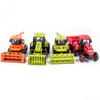 1Pcs Dump Truck Crane Engineering Inertia Car Toy Manual Skills Development Inertial Gliding City Construction Excavator Models