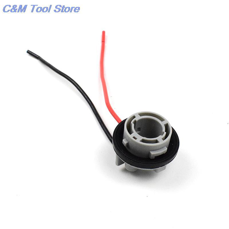 2Pcs 1156 Bulb Socket BA15S Lamp Holder P21W Adapter Base Connector