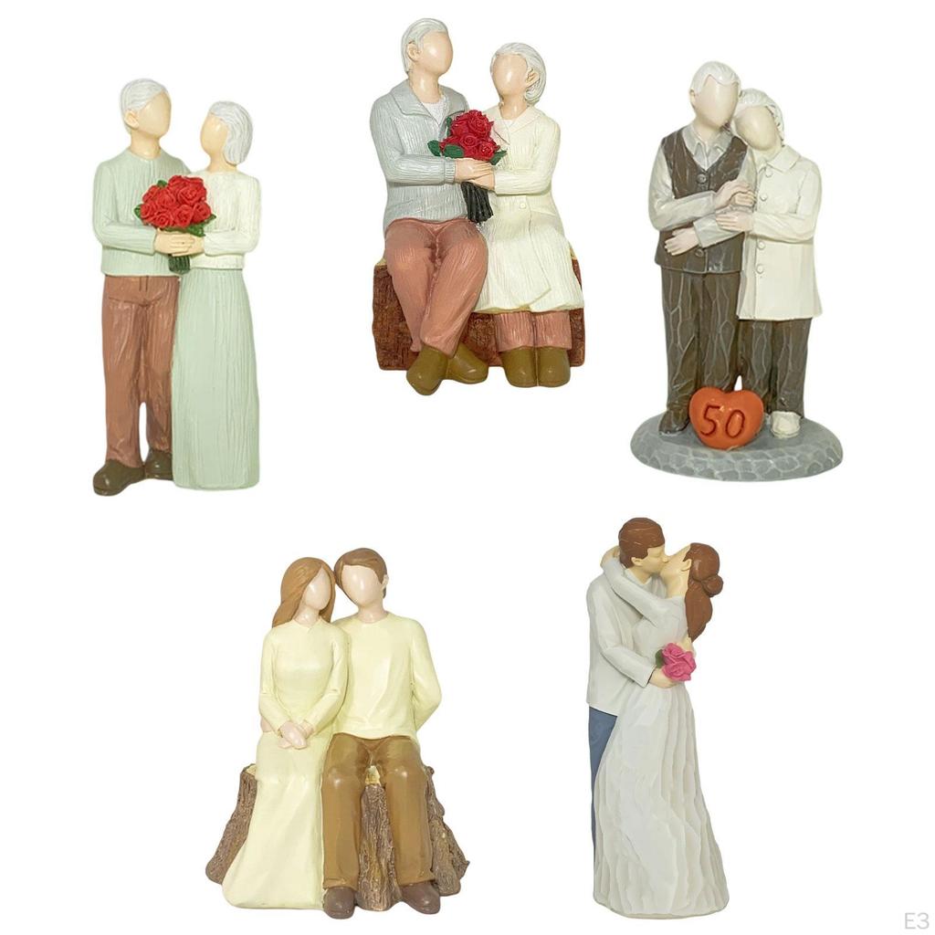 Couple Figurine for Wedding And Valentine's Day Gift Decorative Piece Office