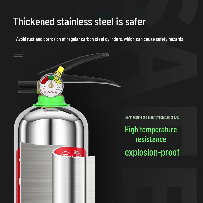 Flame Warrior 1L Water-Based Fire Extinguisher