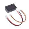 4 Digit 5 Wire LED Display 10A 100A Diverter DC 100V 10A Voltmeter Ammeter Red Blue LED Amp Dual Digital Volt Meter Gauge