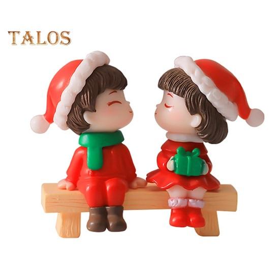 Cartoon Couple Chair Resin Figurines Miniature Fairy Garden Decor Desk Ornaments Dollhouse Accessories