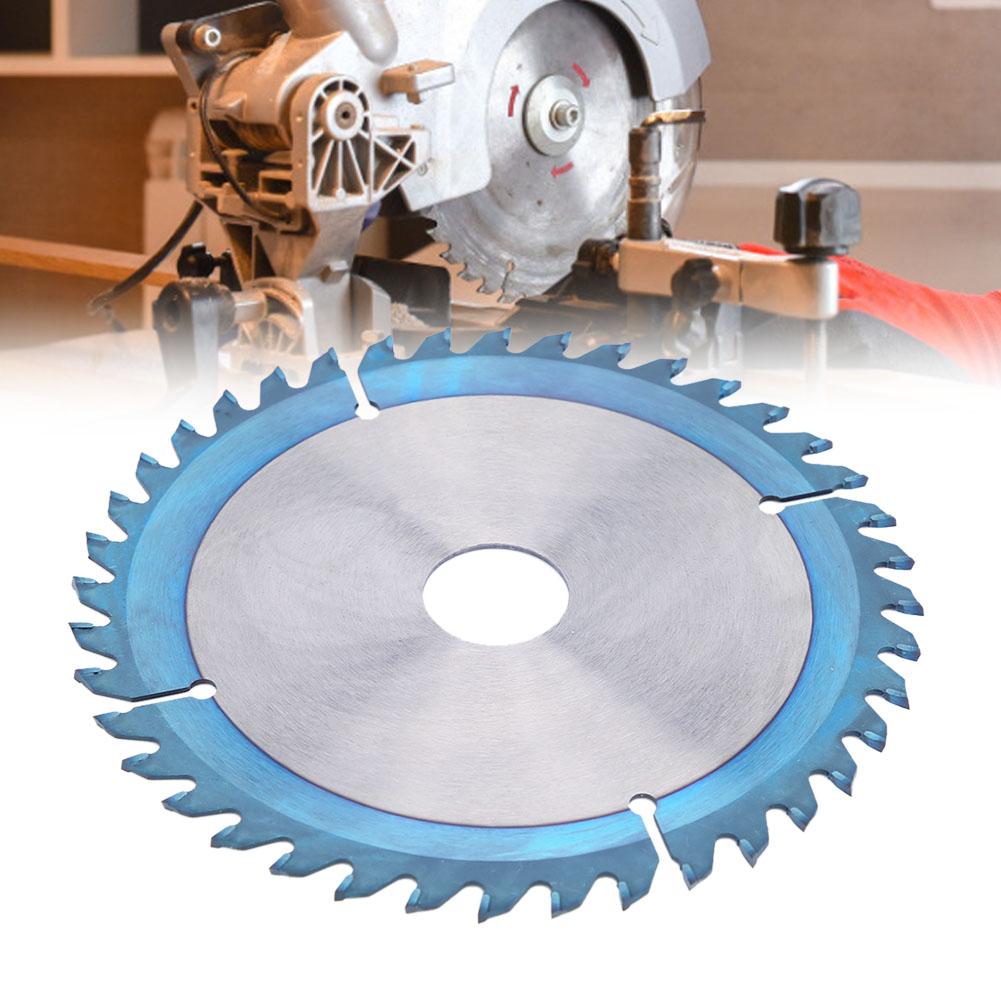 Blue Coating Circular Saw Blade Wood Cutting Blade Disc 1  ID 40T (6  OD)
