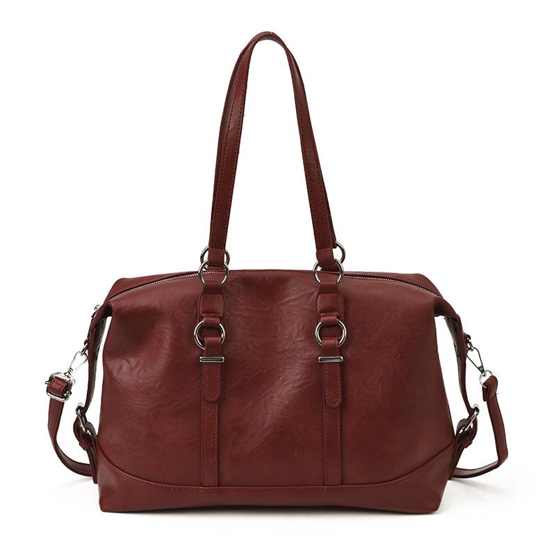 European and American Retro Women's Tote Bag 2025 Autumn New Large-capacity Bag Women's Shoulder Bag Messenger Bag Handbag
