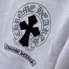 GZ-8923 CHROME HEARTS 2025 Summer New High Quality Cotton Round Neck Loose Large Size Men's and Women's T-shirt Couple T-shirt