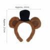 Bear Costume Props Bear Ears Headband Bear Cosplay Hairband Costume  for Kids and Adults