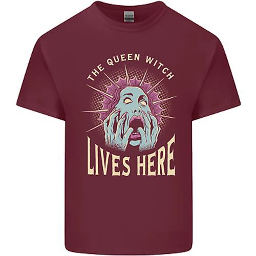 Queen Witch Funny Halloween Wife Girlfriend Unisexs Cotton TShirt Tee Top S