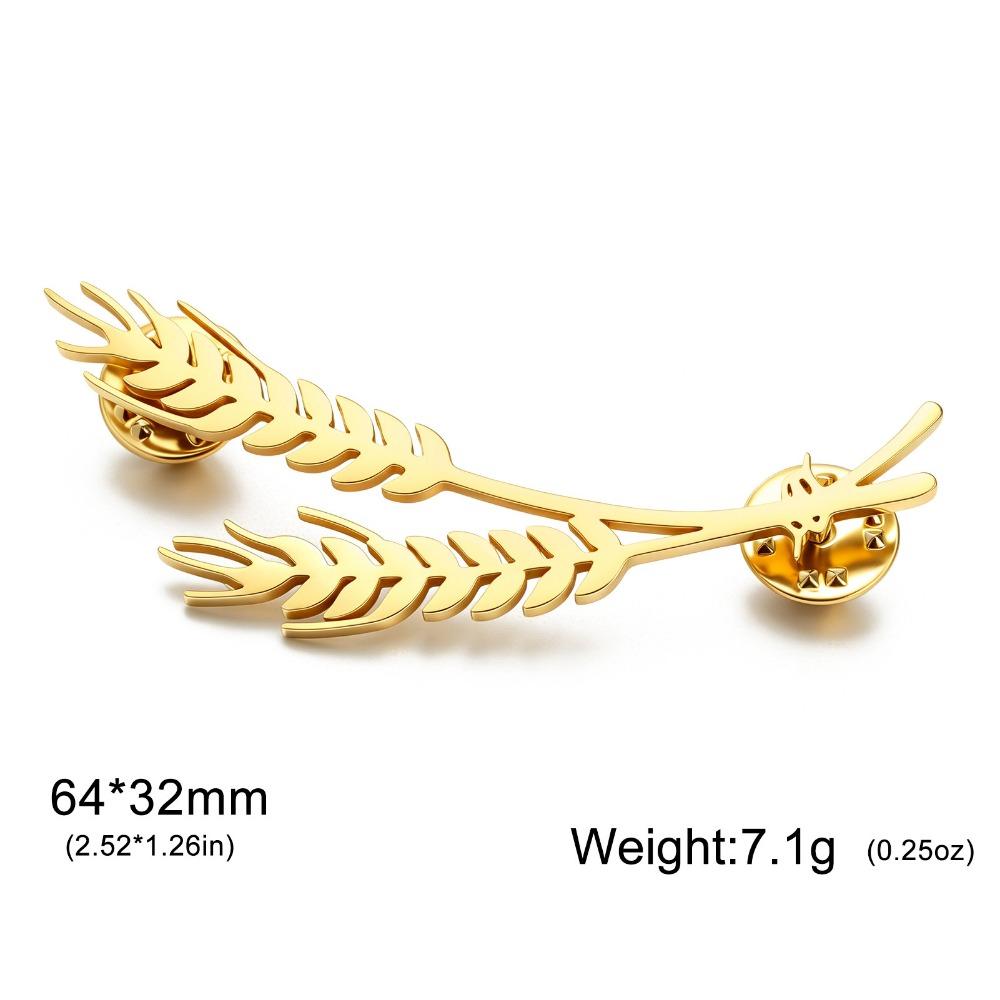 Jewelry Accessory Metal Pins Stainless Steel Lapel Pins Fashion Decorative Pins Gift
