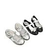 Inner Height Increase Silver Single Shoes Women's 2025 New Summer Skirt Mary Jane Women's Shoes Ou Ruofeng German Training Shoes