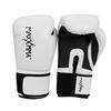 MaxxMMA Boxing Gloves Punching Gloves Breathable Kickboxing Mixed Martial Arts Punching Gloves Sandbag MMA Training Gloves (8oz, White)