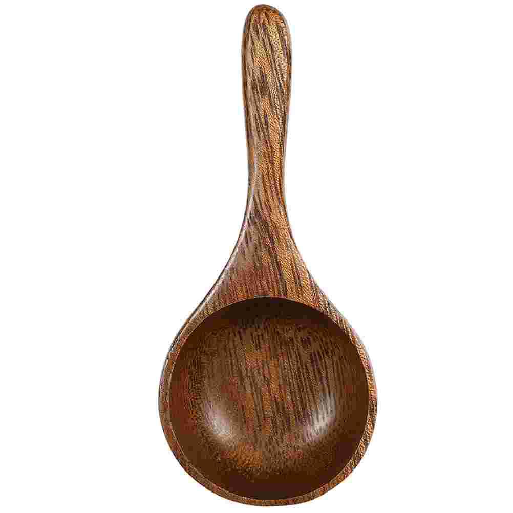 Acacia Wood Measuring Spoon Kitchen Spoons Wooden Coffee Beans Snack Bowl Scoop Milk Powder Cups