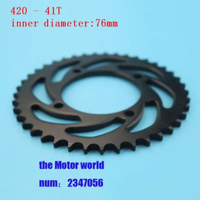Rear Chain Sprocket 420 41T Tooth 76mm For 110cc 125cc ATV Quad Pit Dirt Bike  Motorcycle off-road vehicle