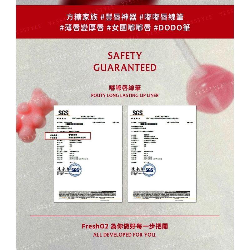 FreshO2 - Pouty Long Lasting Lip Liner