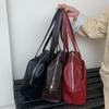 Korean Style Large Capacity Single Shoulder Women's Bag Versatile Vintage Underarm Bag Autumn 2025 New Arrival Tote Bag