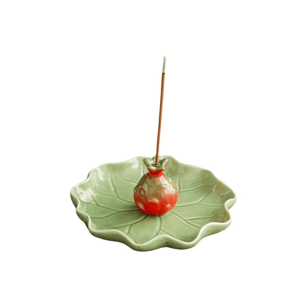 Ceramic Incense Stick Burner Frog Tabletop Incense Base Incense Burner  Yoga Meditation