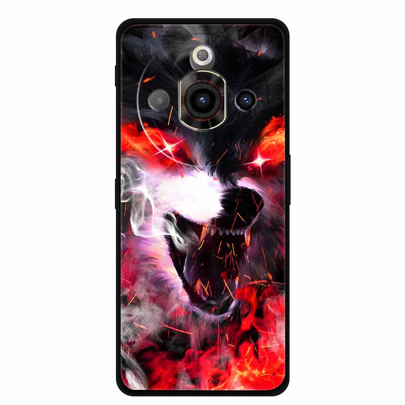 Funda For ZTE Nubia Focus Pro 5G Soft Bumper For Nubia Focus Pro Black Silicone Phone Cases Nubia Focus Pro 5G Protective Coque