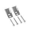Stainless Steels Urinal Wall Bracket Replacement Urinal Installation Bracket Base Sink Bracket with Screws Enduring