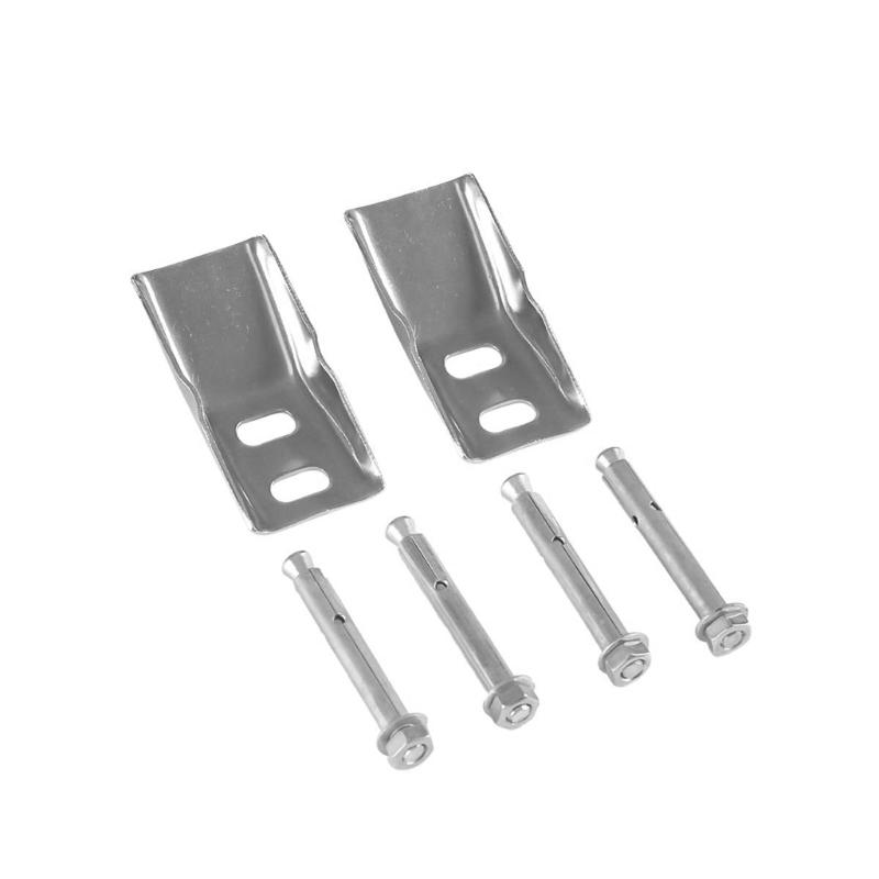 Stainless Steels Urinal Wall Bracket Replacement Urinal Installation Bracket Base Sink Bracket with Screws Enduring