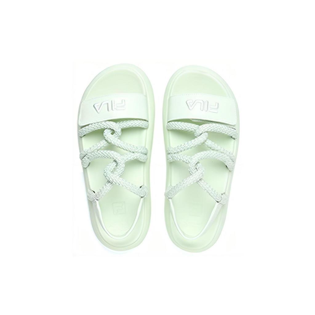 FILA Churro Thick Sole Beach Sandals Women sandals Green F12W221404FMM