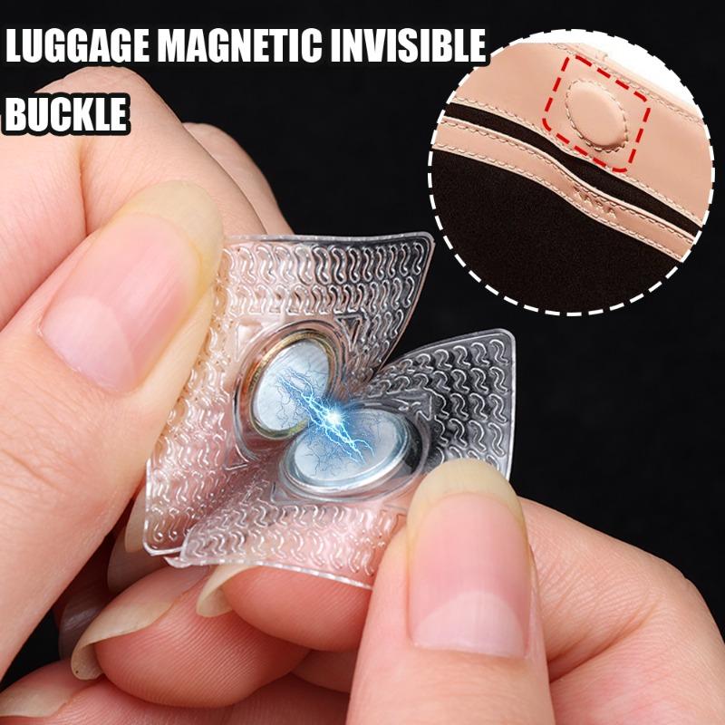 20sets Magnetic Buckles Suction Cup Type Invisible Magnetic Button Clothing Leather Bag Hand Sewn Magnetic Concealed Buckles