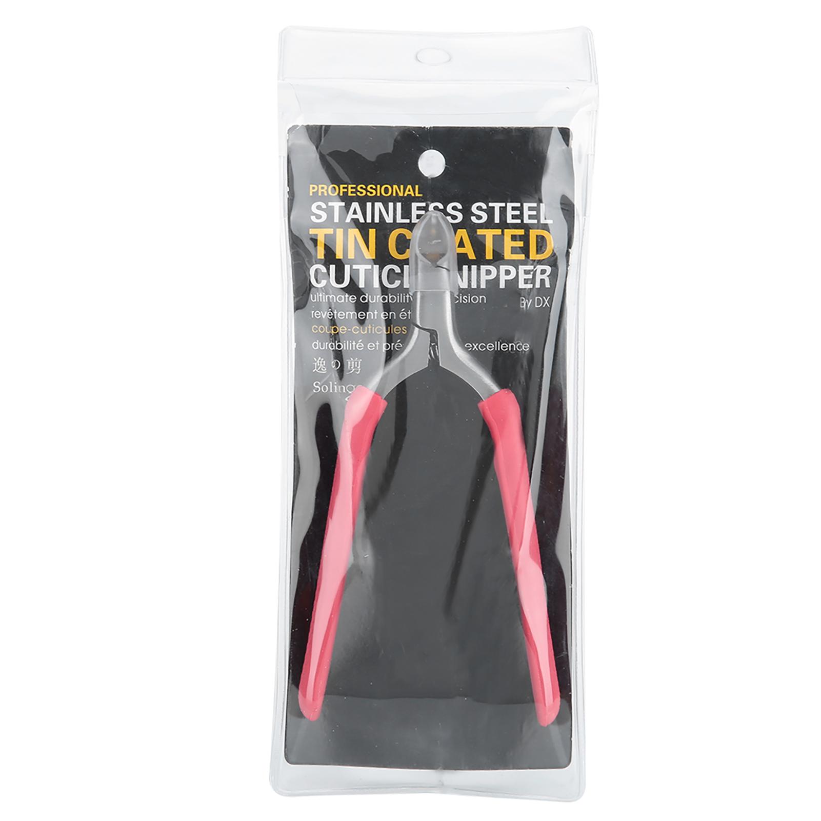 Stainless Steel Cuticle Nipper Cutter Cuticle Remover Nail Manicure Tools