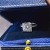 Ascher 5 Carat Moissanite Ring In PT950 Gold, European & American Style, Elegant Women's Diamond Ring