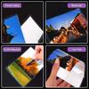 Silicone World 3/4/5/6 Inch 100 Sheets 60 Mic Thermal Laminating Film PET Plastic Film For Photo/Card/Picture Hot Laminator Film