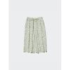Uniqlo Rayon Relaco Crop Pants  Small Flower 