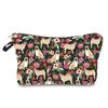 Women Flower Print Cosmetic Bag Toiletries Organize Travel Storage Case 6666