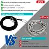 2pcs Floating Lake Pad Bungees Tie Down Cord Hight Strength Rope for Anchoring Water Mats Tents Campgear