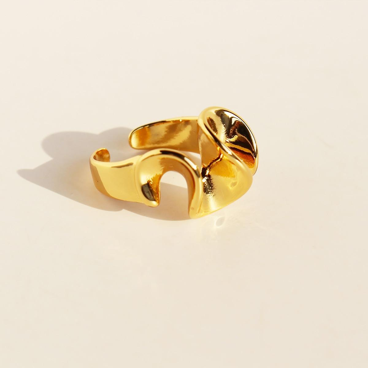 

Серьги-гвоздики с геометрическим волнистым узором, женские, серебряные, плиссированные, металлические, персонализированные, тот же стиль 620