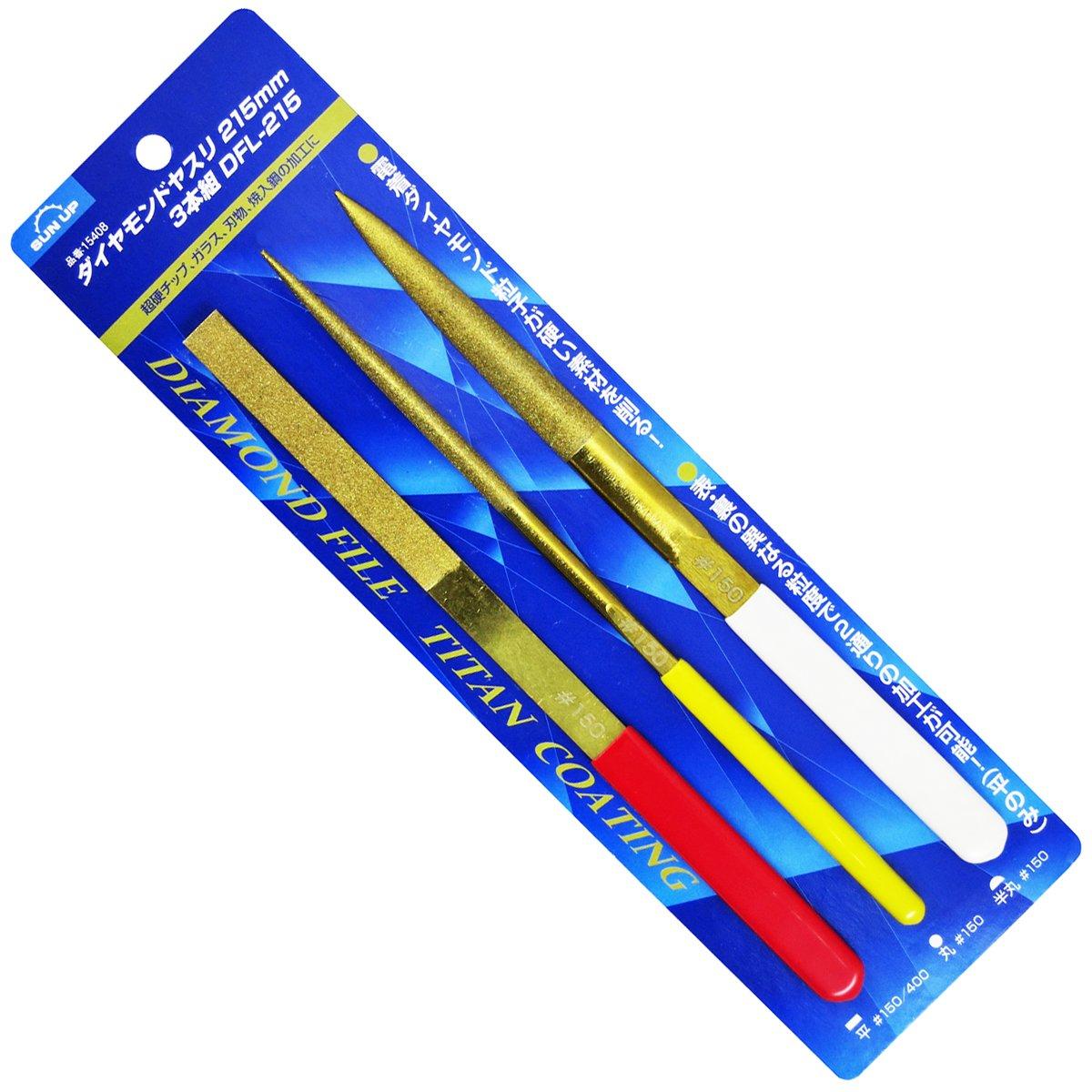 

KONYO SUN UP Diamond File Set of 3 215mm DFL-215