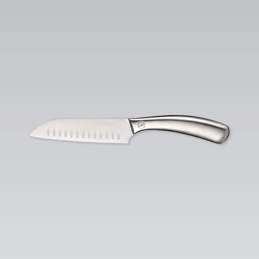 Nóż Santoku 12.5cm stalowy pojedynczy kuchenny MAESTRO MR-1496