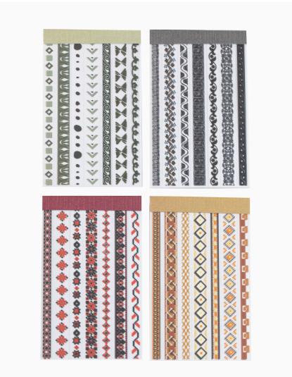 

4packs/1lot kawaii Stationery Sticker gap junk journal Decorative Scrapbooking DIY Craft Sticker