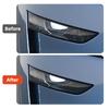 TPU Headlight Protective Film for Tesla Model Y 2025 2026 Scratch Resistant Clear Bra