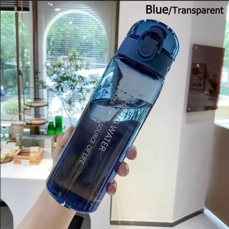 1pc Spring Summer 780ml Large Capacity Portable Water Bottle For Drinking Tea Mug Outdoor Sport Camping Supplies