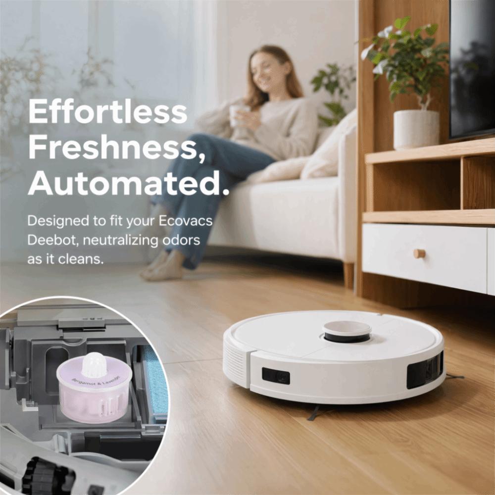 3PCS Fragrance Lasting Deodorizing Capsule for Ecovacs Deebot T9 MAX AIVI T9AIVI POWER Home Cleaning