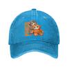 Baseball Cap Monkey Punch Summer Vintage Trucker Hat  Women Unisex Design Outdoor Sport Sunscreen Baseball Caps