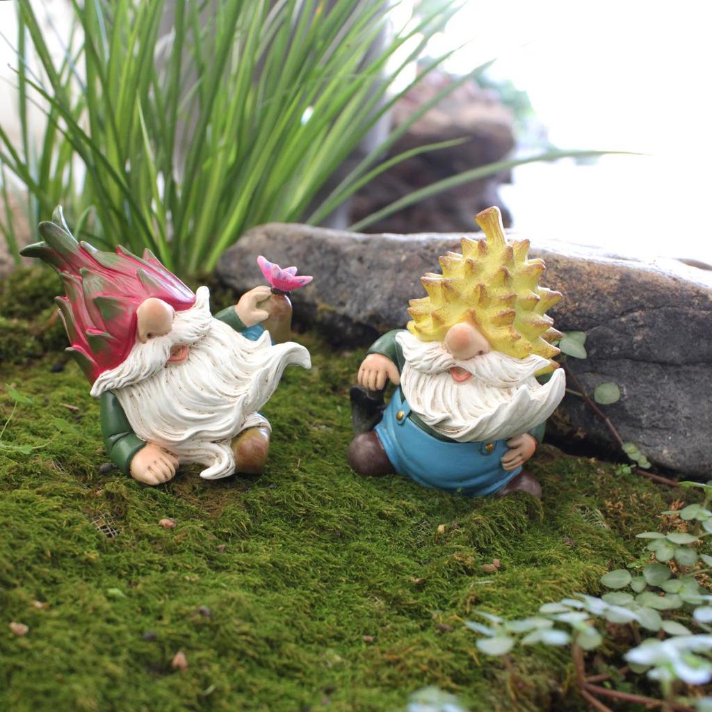 Cross-Border Trade Resin Elf Garden Ornaments: Dwarf Statues for Potted Plants