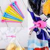 10PCS Food Grade Silicone Bag Ties Zip Tie Twist All- Multi-Use Bag Clip Bread Tie Food Saver