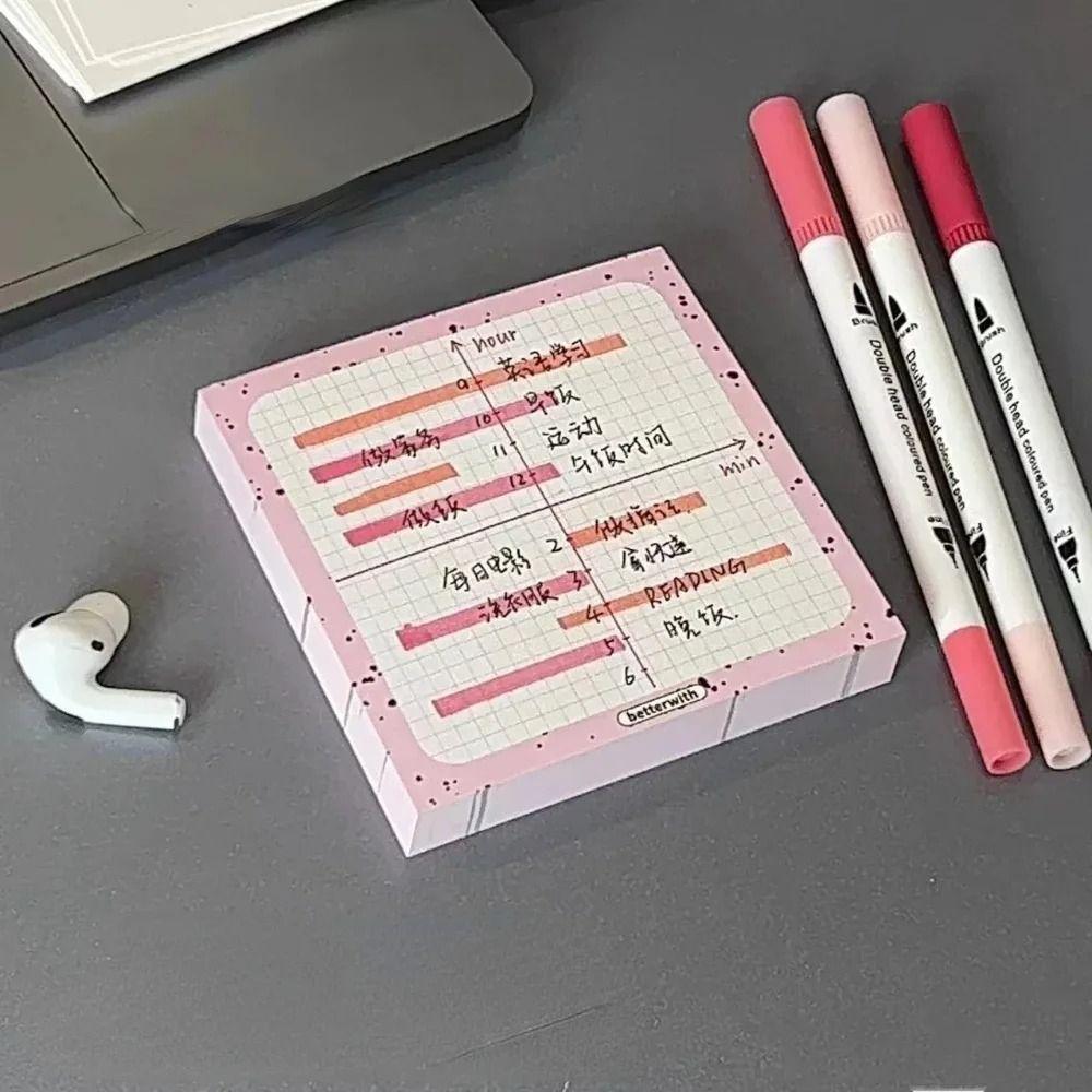 50 Pads/Pack Office Supplies Scrapbooking Notepads School Stationery Notepads Posits  Student