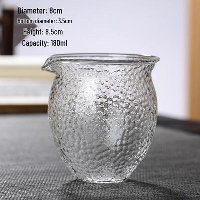 Shangqi Schneeflockenmuster Glas Fair Cup