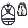 No-brand Product Ultralight Silicone Shoe Holder with Carabiner Portable Clip Carrier for Sneakers Cleats Sports Shoes Hanger Outdoor Travel Size
