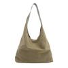Elegant Large Capacity Nylon Shoulder Bag For Women With Trendy Street Style And Magnetic Closure