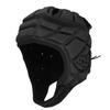 Rugby Padded Headgear for Youth EVA Sponge Adjustable Soft Shell Flag Football Helmet Headguard for Soccer Sports Black S