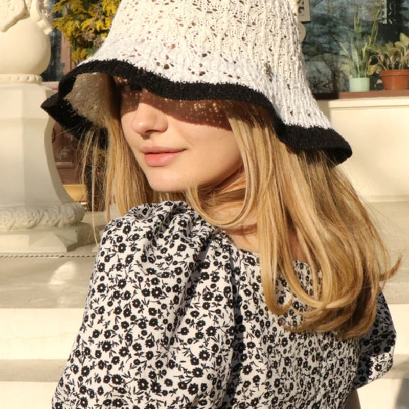 

ELKE BLOEM Дуррес Шапка-боне(3 ЦВЕТА) BLACK